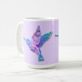 Lavender Hummingbird Mug (Devant gauche)