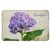 Lavender Hydrangea Gratitude Magneet (Horizontaal)