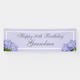 Lavender Hydrangea Happy 90th Birthday Grandma Spandoek