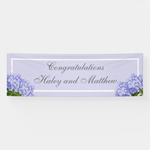 Lavender Hydrangea Wedding Spandoek