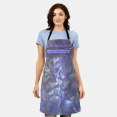 Lavender Hydrangeas beste moeder ooit Schort (Gedragen)