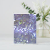 Lavender Hydrangeas Briefkaart (Staand voorkant)