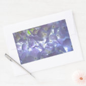 Lavender Hydrangeas Rechthoekige Sticker (Envelop)