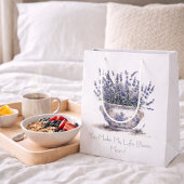 Lavender in Delft Blue, customizable  Medium Cadeauzakje