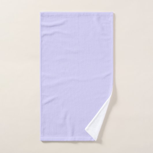 Lavender Initiales Ensemble de serviettes de bain (Serviette à main)
