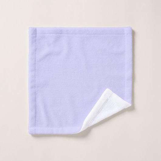 Lavender Initiales Ensemble de serviettes de bain (Gant de toilette)