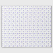 Lavender Kitty Cat Faces Wrapping Paper Cadeaupapier (Vlak)
