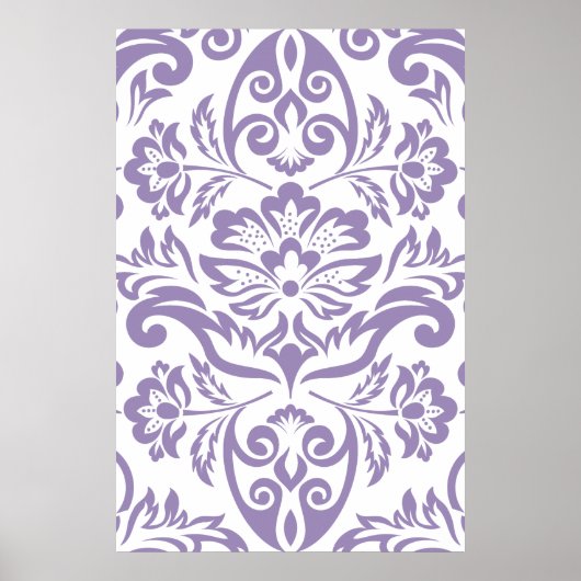 Lavender Lace Regency Gallery Wedding Poster 2 (Devant)