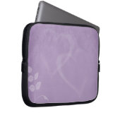 Lavender laptop sleeve (Voorkant Rechts)