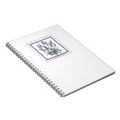 Lavender Lavandula Floral Flower Herbal Journal (Côté Droit)