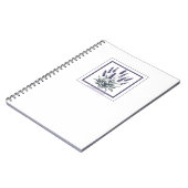 Lavender Lavandula Floral Flower Herbal Journal (Côté gauche)