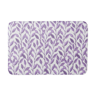 Lavender Leaves Badmat