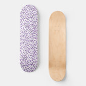 Lavender Leaves Skateboard (Voorkant)