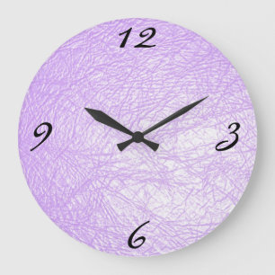 lavender leder textuur grote klok