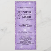 Lavender Lights Trouwprogramma Programma (Voorkant)