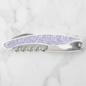 Lavender Lila Paars Glitter Kurkentrekker (Achterkant)