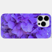 Lavender lila paars Hydrangeas purple Flowers Case-Mate iPhone Case (Achterkant (horizontaal))