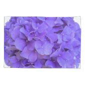 Lavender lila paars Hydrangeas purple Flowers Kussensloop (Achterkant-Links)