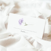 Lavender Lilac Hydrangea Watercolor Wedding