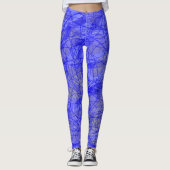 Lavender Lines Leggings (Devant)