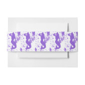 lavender look out mermaids uitnodigingen wikkel (Voorkant Voorbeeld)