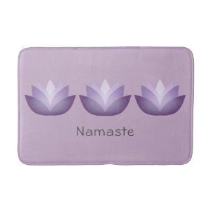 Lavender Lotus Badmat