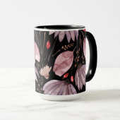 Lavender Lotus Flowers Mug Mok (Voorkant rechts)