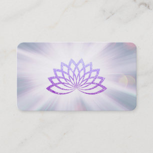 *~* Lavender Lotus Rays Reiki Energy Healing Visitekaartje