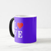 Lavender LOVE Elegant Magische Mok (Voorkant links)