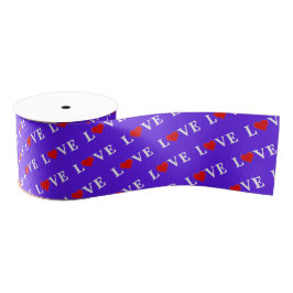 Lavender LOVE Modern Chic Grosgrain Lint