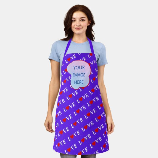 Lavender LOVE Modern Chic Schort (Gedragen)