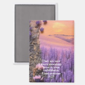 Lavender Magnet Lamentations 3:23 Magneet (Voorkant / Achterkant)