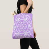 Lavender Mandala Draagtas (Dichtbij)