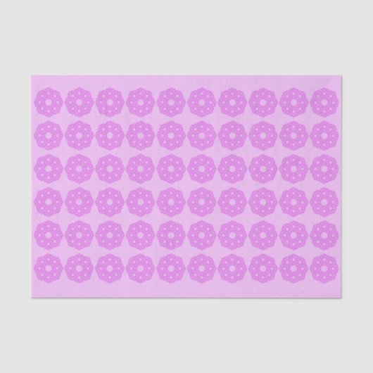 Lavender Mandala Tissuepapier (Voorkant)