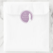 Lavender mariage habillage nuptiale autocollants d (Sac)