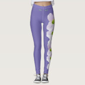 Lavender Massachusetts État Mayflower Leggings (Devant)
