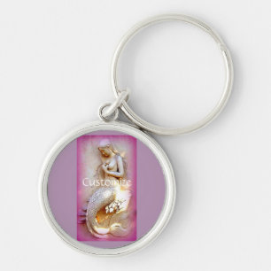 Lavender mermaid Thunder_Cove Sleutelhanger