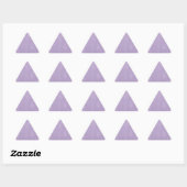 Lavender Mess Driehoek Sticker (Vel)