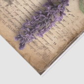  lavender met sleutel voor ontkoppeling van oud pa tissuepapier (Detail)