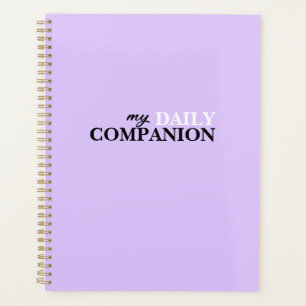 Lavender Minimaliste Daily Planner