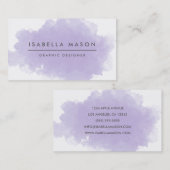 Lavender Mist | Visitekaartje (Voorkant / Achterkant)