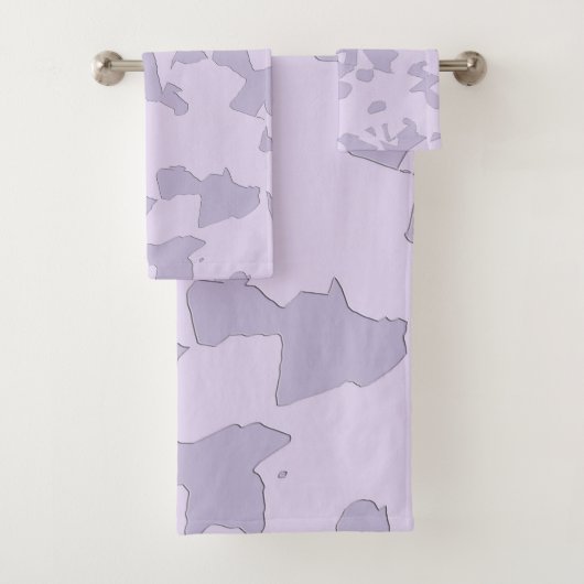 Lavender Moon Raker Bad Handdoek (Insitu)