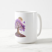 Lavender Moon Tree Classic Mug (Devant droit)