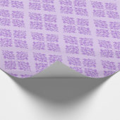 Lavender Moroccan Damask Cadeaupapier (Hoek)