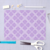 Lavender Moroccan Damask Tissuepapier (Craft)