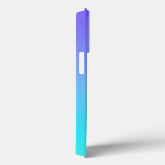 Lavender naar Aqua Blauwgroen verloop Case-Mate iPhone Case (Achterkant / Rechts)