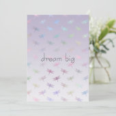 Lavender Ombre Rainbow Dragonflies (Staand voorkant)