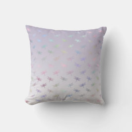 Lavender Ombre Rainbow Dragonflies Kussen