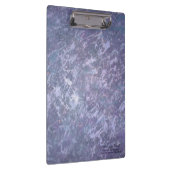 Lavender Paars Abstract | Metaalpenseelstreek Klembord (Rechts)