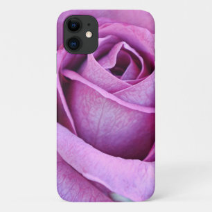 Lavender Paars Roos Petals Kunststof iPhone 11 Hoesje